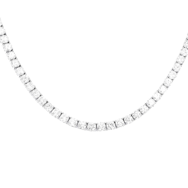 4 Prongs Diamond Tennis Necklace (15.03 ct. tw.) for Rent