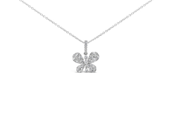 Single Butterfly Pendant - Elgrissy Diamonds