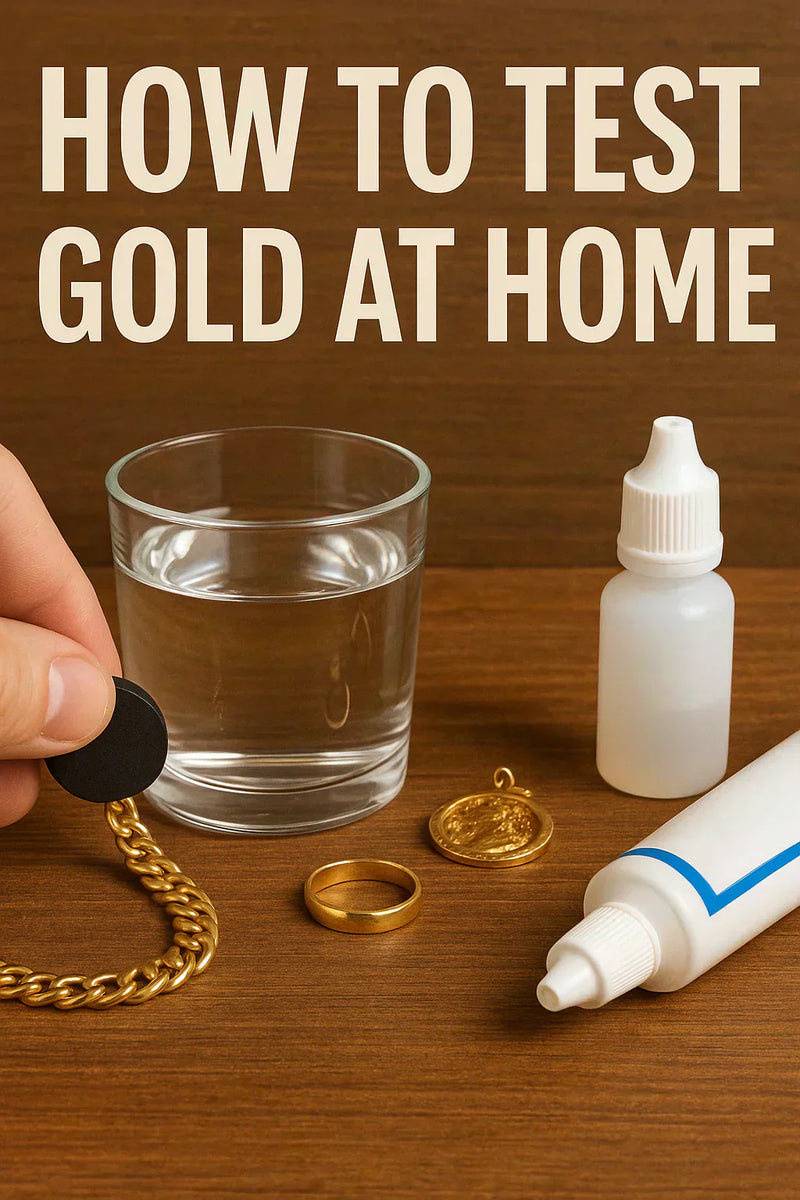 How to Test Gold at Home: 5 Easy Methods for 10k, 14k, 18k Gold ...