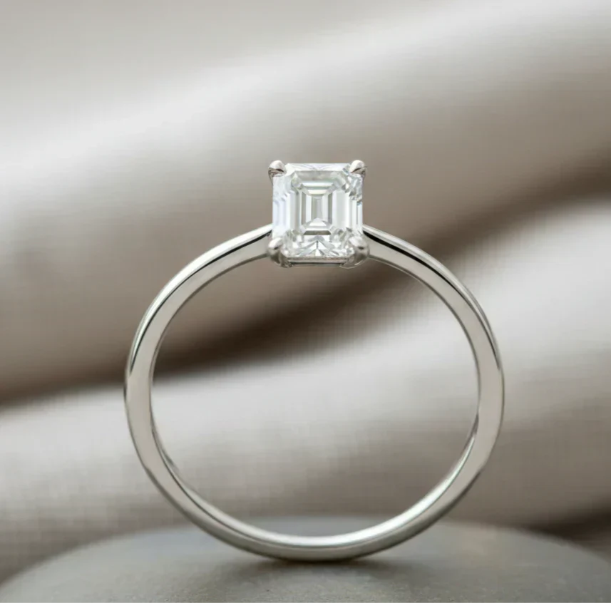 Emerald cut engagement rings meaning and symbolism