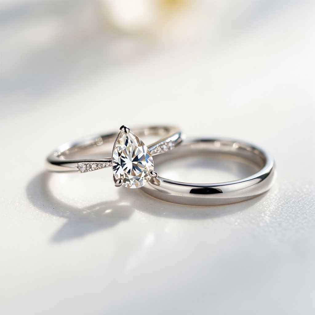 Best Wedding Bands for Pear Shaped Engagement Rings