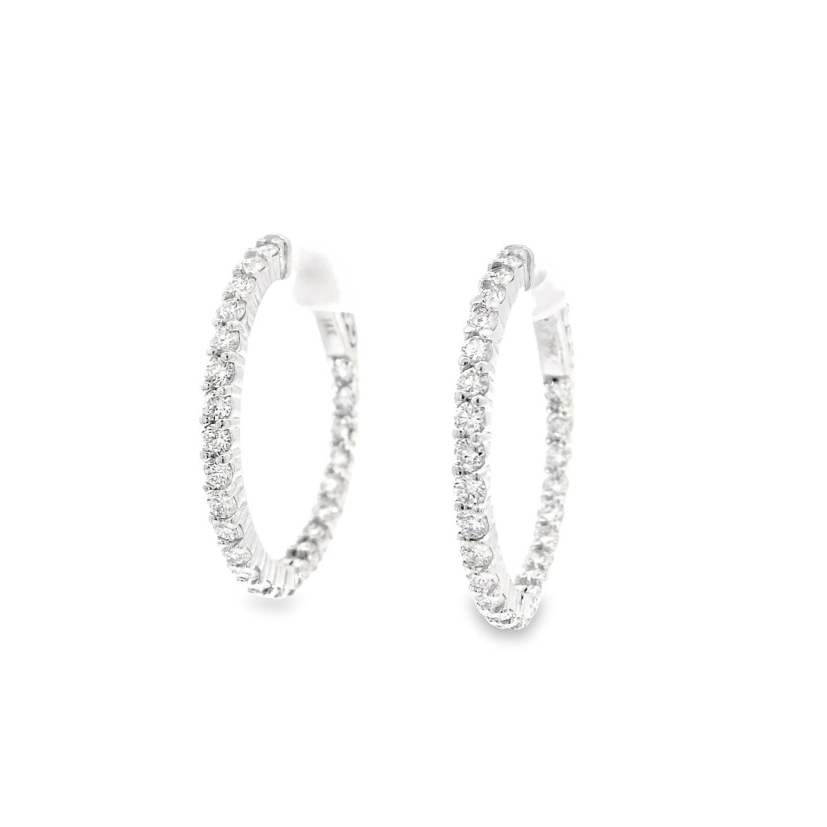 Mini Diamonds Hoops - Elgrissy Diamonds