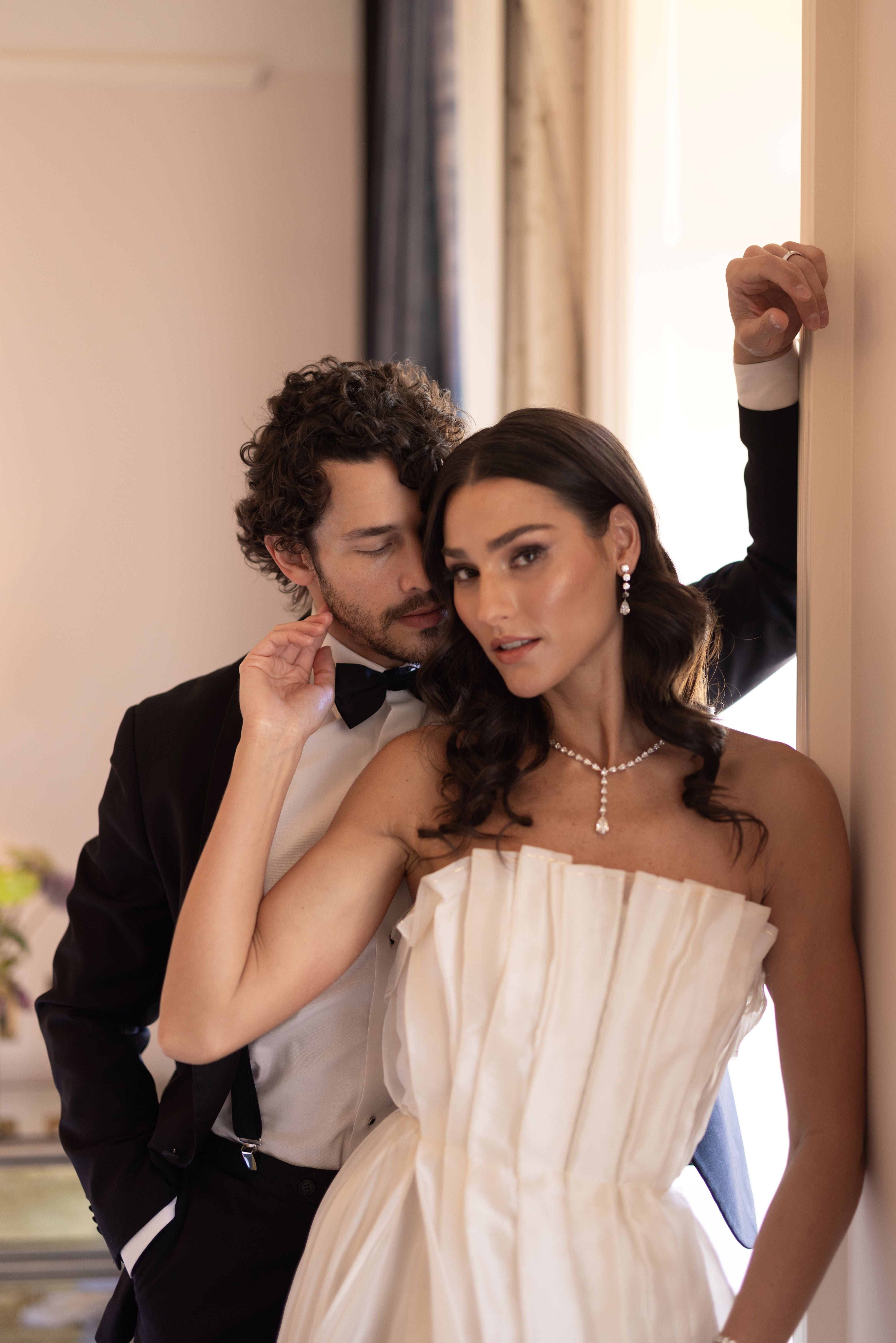 Pear Shape Diamonds Lariat Necklace (30.99 Ct. Tw.) for Rent