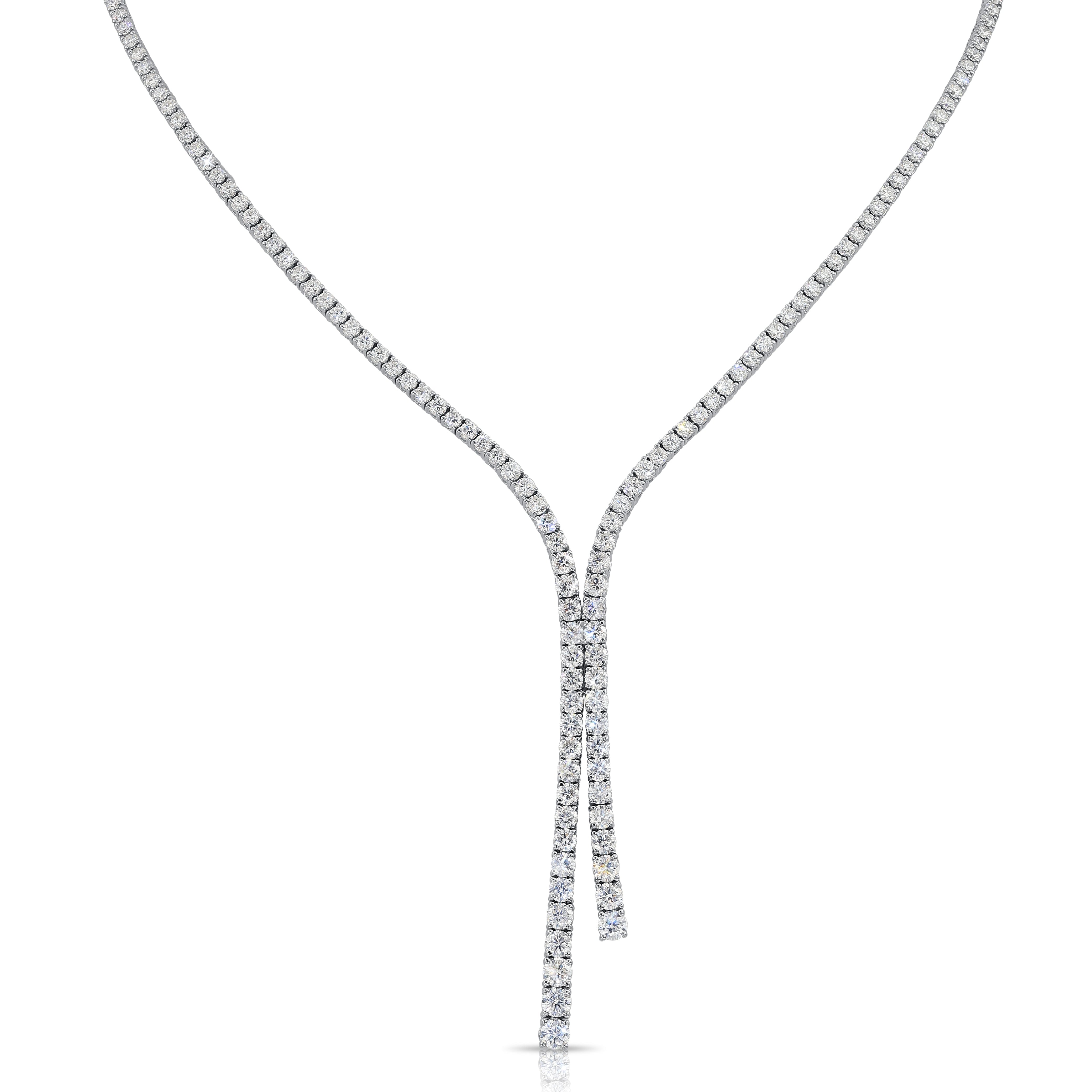 Lariat Tennis Necklace (7.95 Ct. Tw.) for Rent