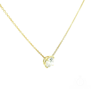 Round Diamond Pendant