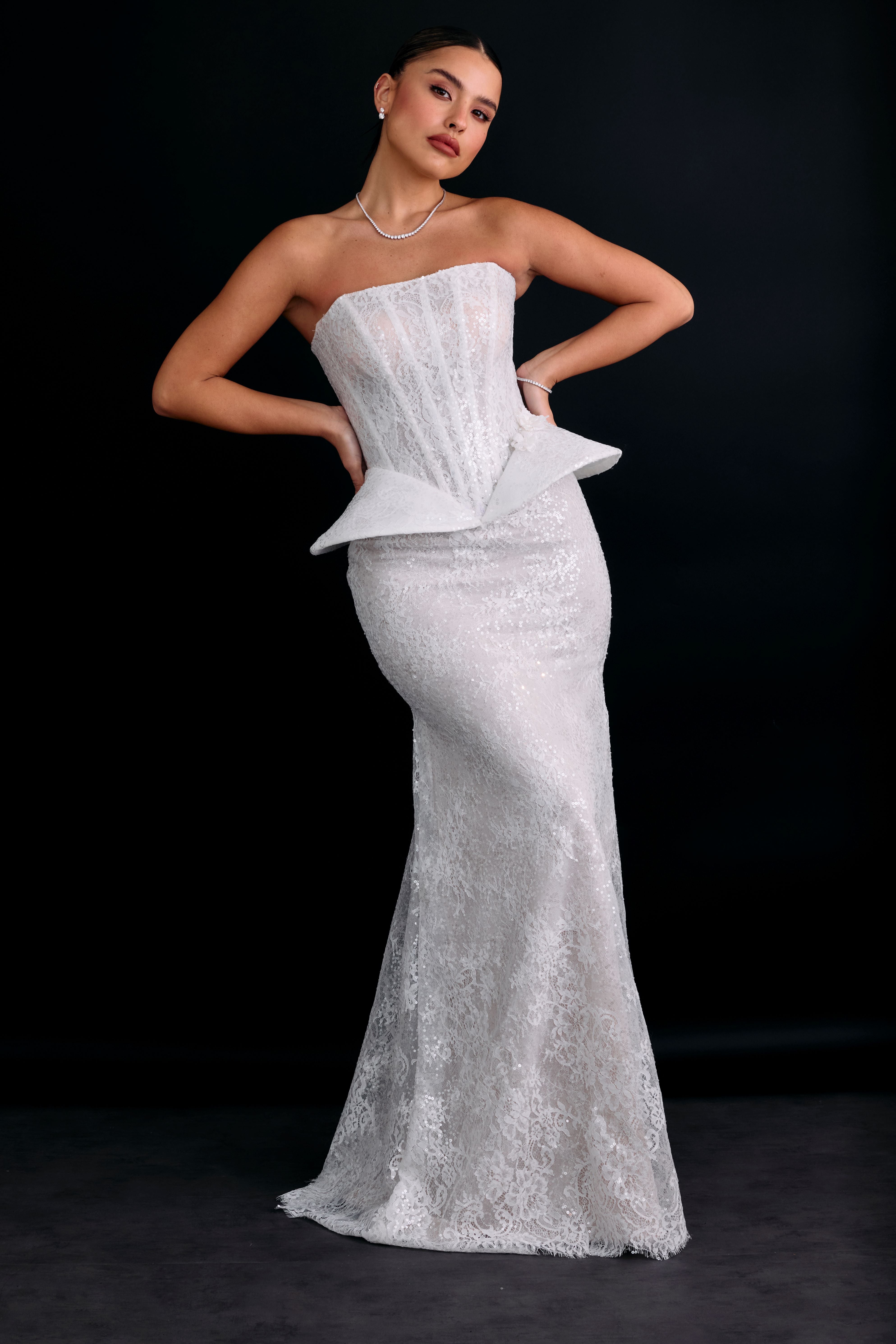 Large Graduated Diamonds Necklace (18.82 Ct. Tw.) for Rent