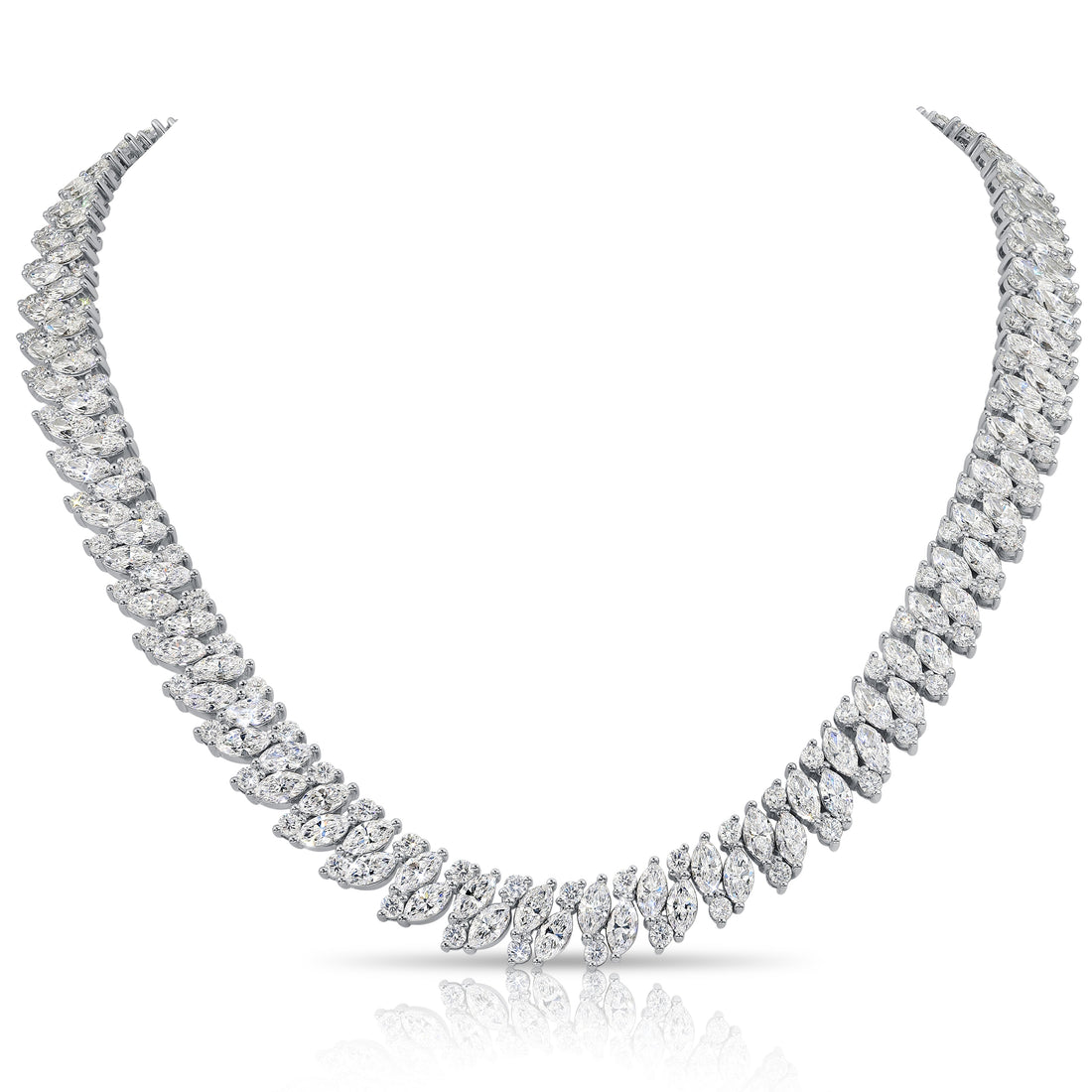 Marquise & Round Necklaces for Rent