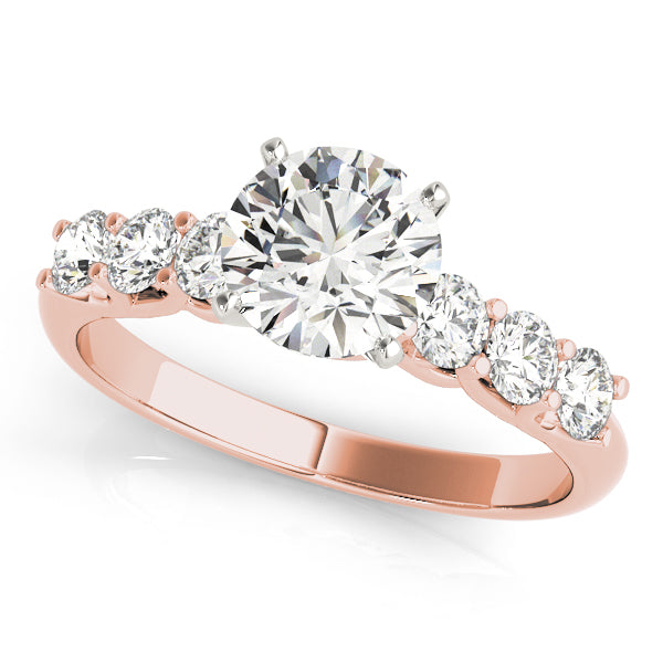 Signature Trellis Round Engagement Ring - Elgrissy Diamonds