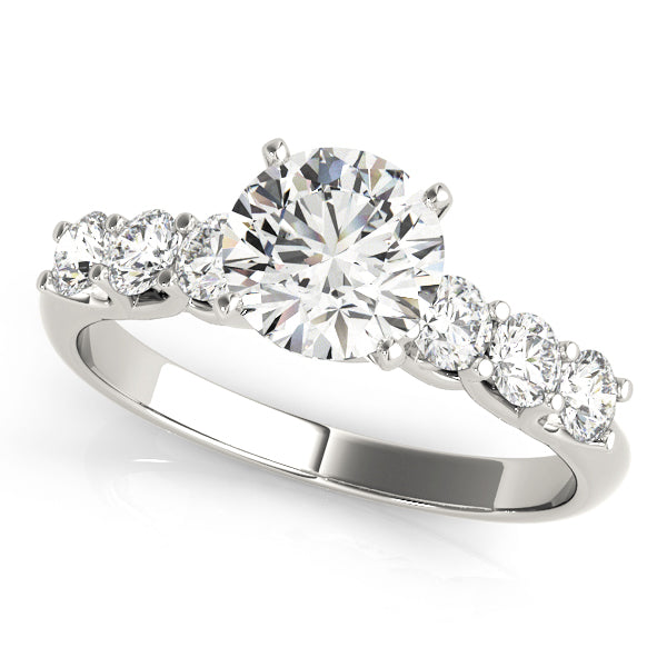 Signature Trellis Round Engagement Ring - Elgrissy Diamonds