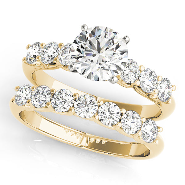Signature Trellis Round Engagement Ring - Elgrissy Diamonds