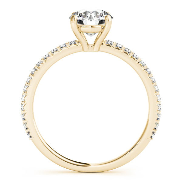 The Signature Petite Pavé Engagement Ring - Elgrissy Diamonds