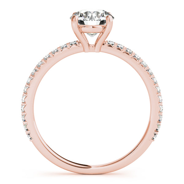 The Signature Petite Pavé Engagement Ring - Elgrissy Diamonds