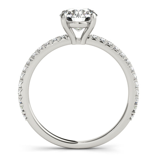 The Signature Petite Pavé Engagement Ring - Elgrissy Diamonds