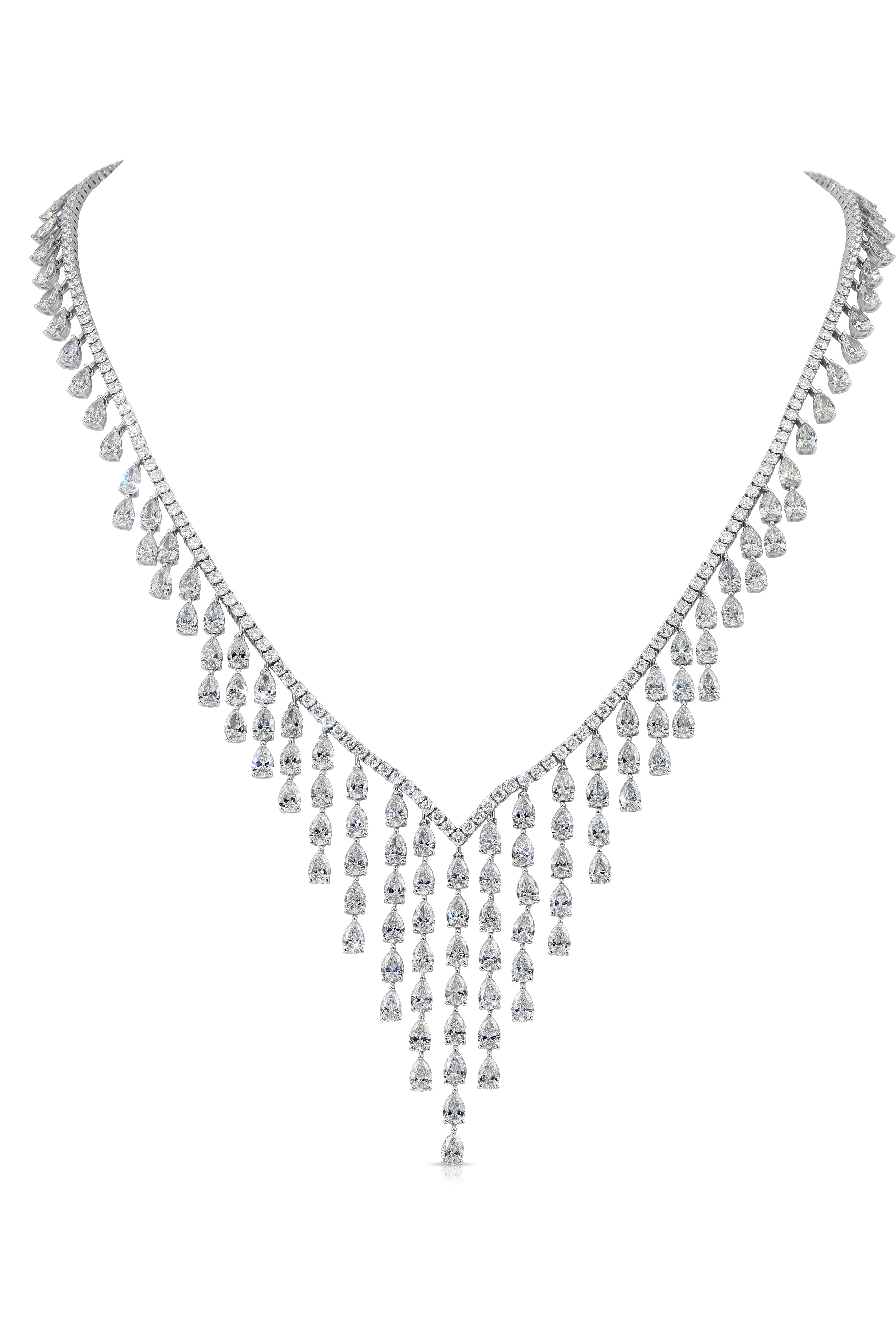 Bridal Lumière Diamond Statement Necklace