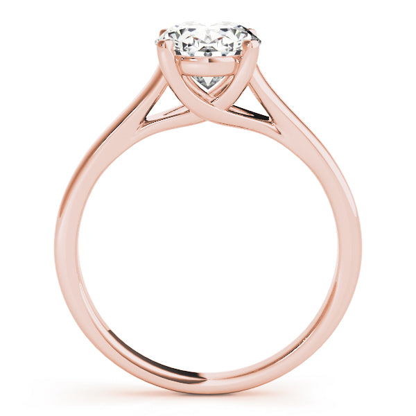 Wide Trellis Oval Engagement Ring - Elgrissy Diamonds
