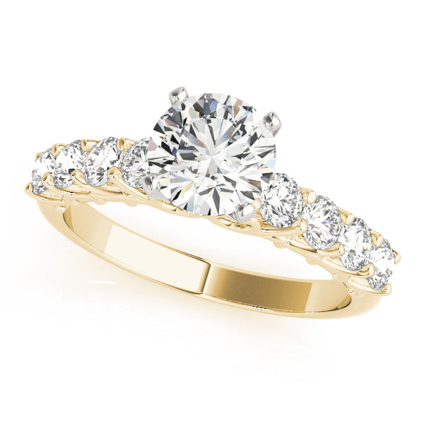 Fishtail Diamond Engagement Ring - Elgrissy Diamonds
