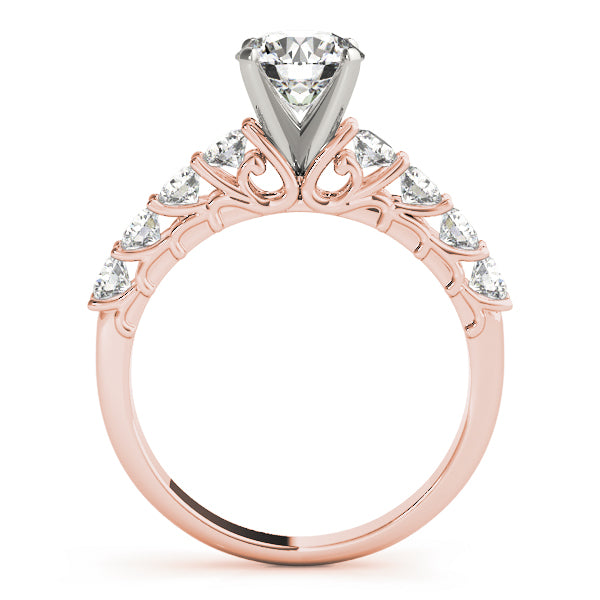 Fishtail Diamond Engagement Ring - Elgrissy Diamonds