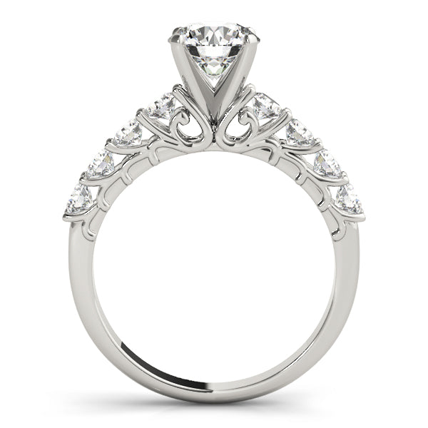 Fishtail Diamond Engagement Ring - Elgrissy Diamonds