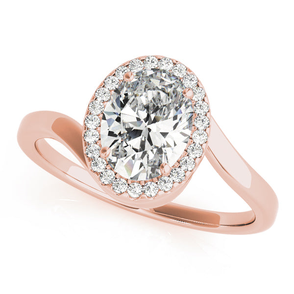 Oval Halo Infinity Engagement Ring - Elgrissy Diamonds