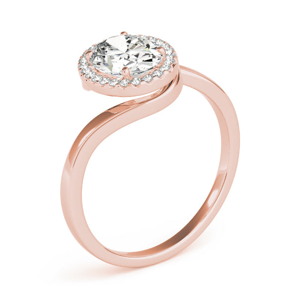 Oval Halo Infinity Engagement Ring - Elgrissy Diamonds