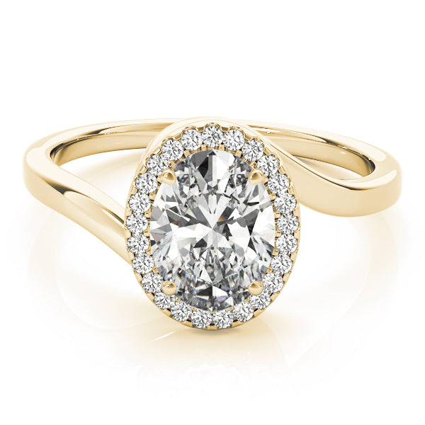 Oval Halo Infinity Engagement Ring - Elgrissy Diamonds