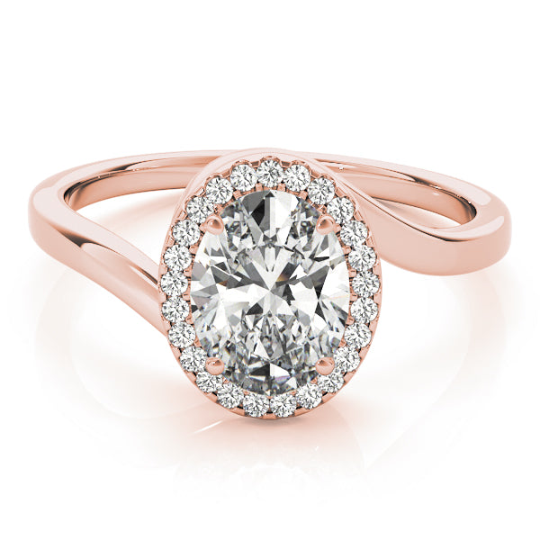 Oval Halo Infinity Engagement Ring - Elgrissy Diamonds