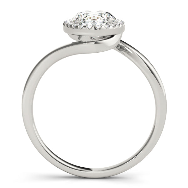 Oval Halo Infinity Engagement Ring - Elgrissy Diamonds