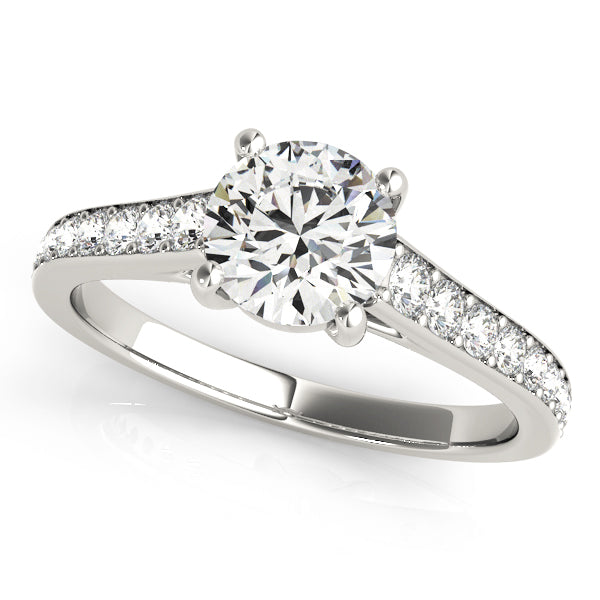 Channel Set Diamond Engagement Ring - Elgrissy Diamonds