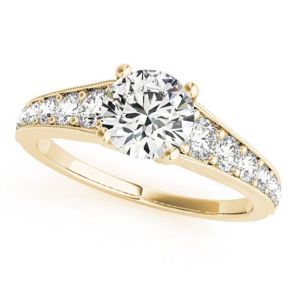 Graduate Channel Set Diamond Engagement Ring - Elgrissy Diamonds