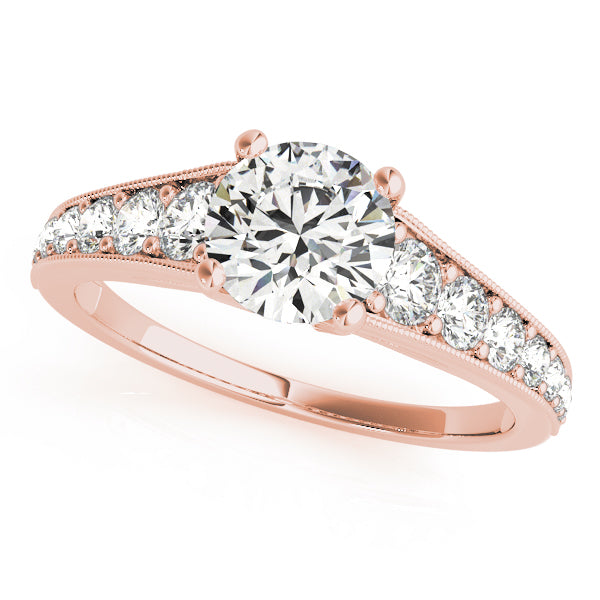 Graduate Channel Set Diamond Engagement Ring - Elgrissy Diamonds