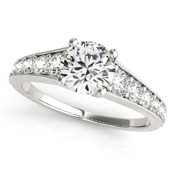 Graduate Channel Set Diamond Engagement Ring - Elgrissy Diamonds