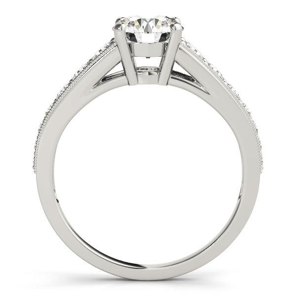 Graduate Channel Set Diamond Engagement Ring - Elgrissy Diamonds