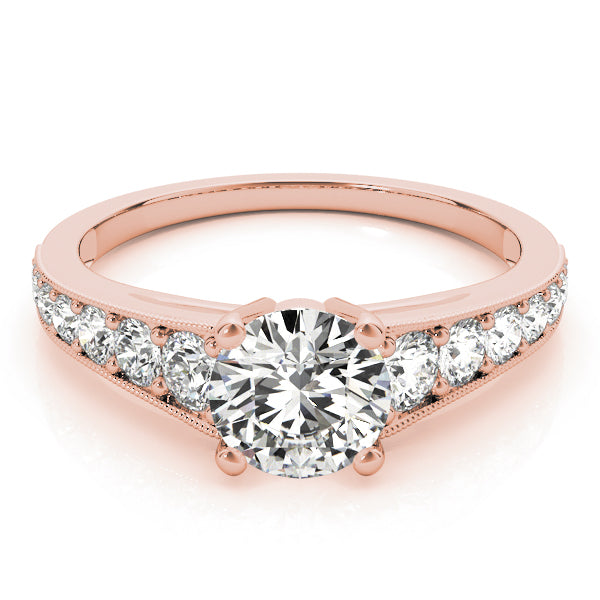 Graduate Channel Set Diamond Engagement Ring - Elgrissy Diamonds