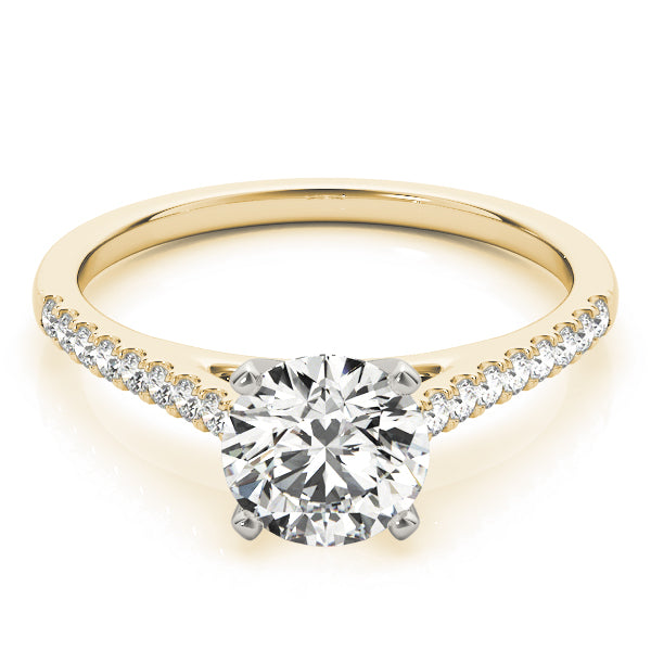 Pavé Diamonds Engagement Ring - Elgrissy Diamonds
