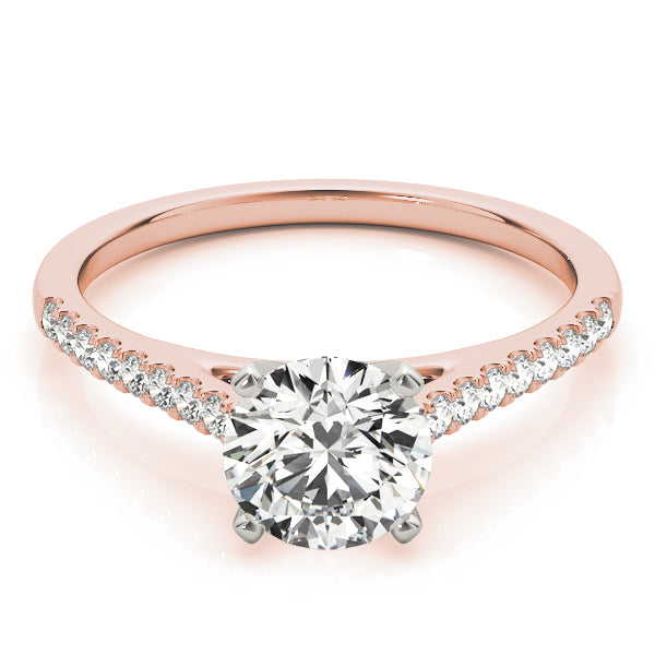 Pavé Diamonds Engagement Ring - Elgrissy Diamonds