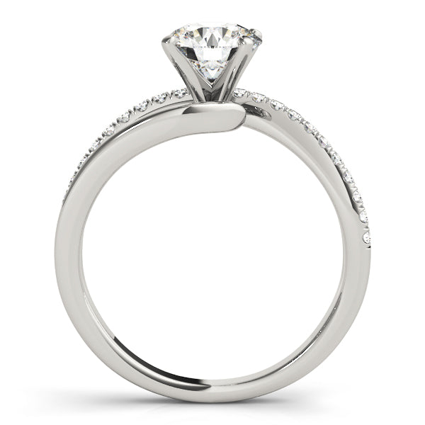 Split Shank Pavé Diamond Engagement Ring - Elgrissy Diamonds