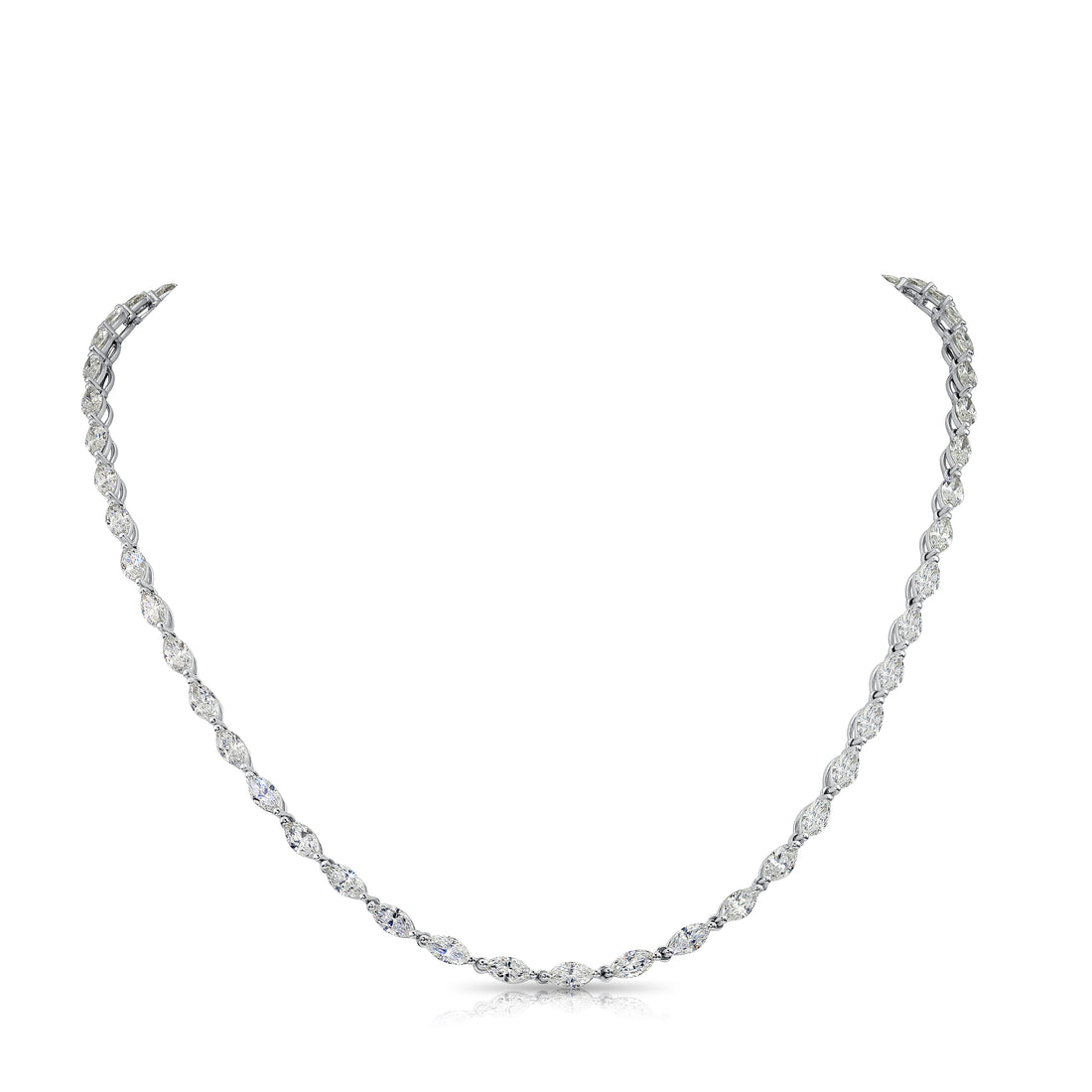 Marquise Tennis Necklace for Sale