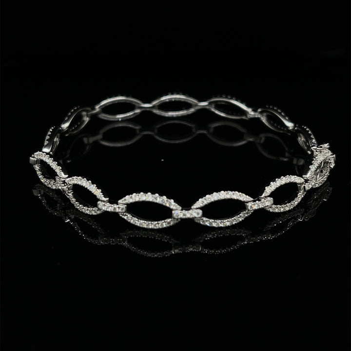 Oval Chain Link Bracelet - Elgrissy Diamonds