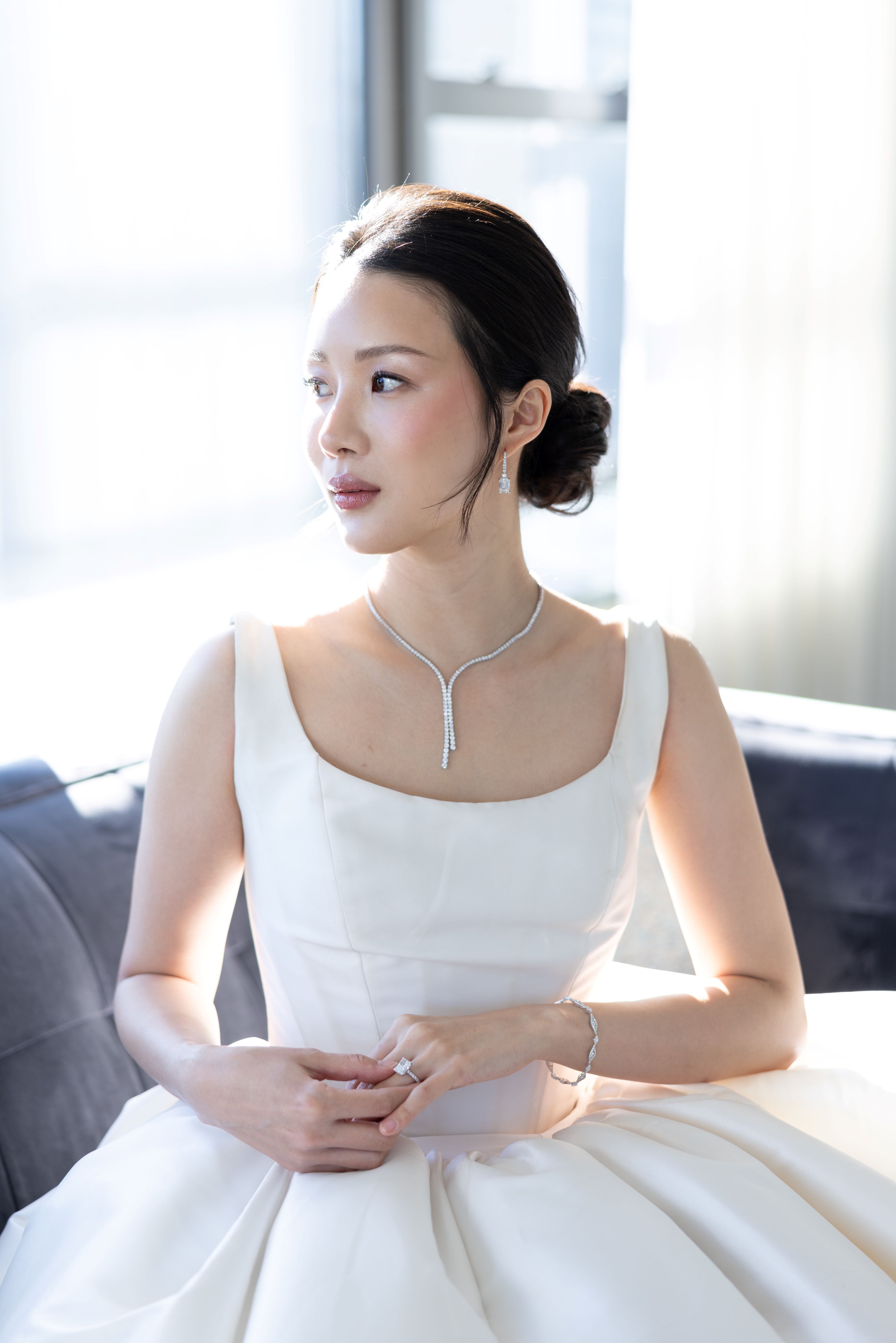 Lariat Tennis Necklace (7.95 Ct. Tw.) for Rent