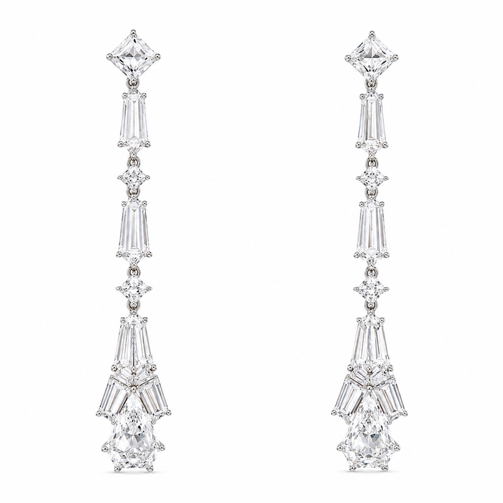 Baguette Diamond Earrings
