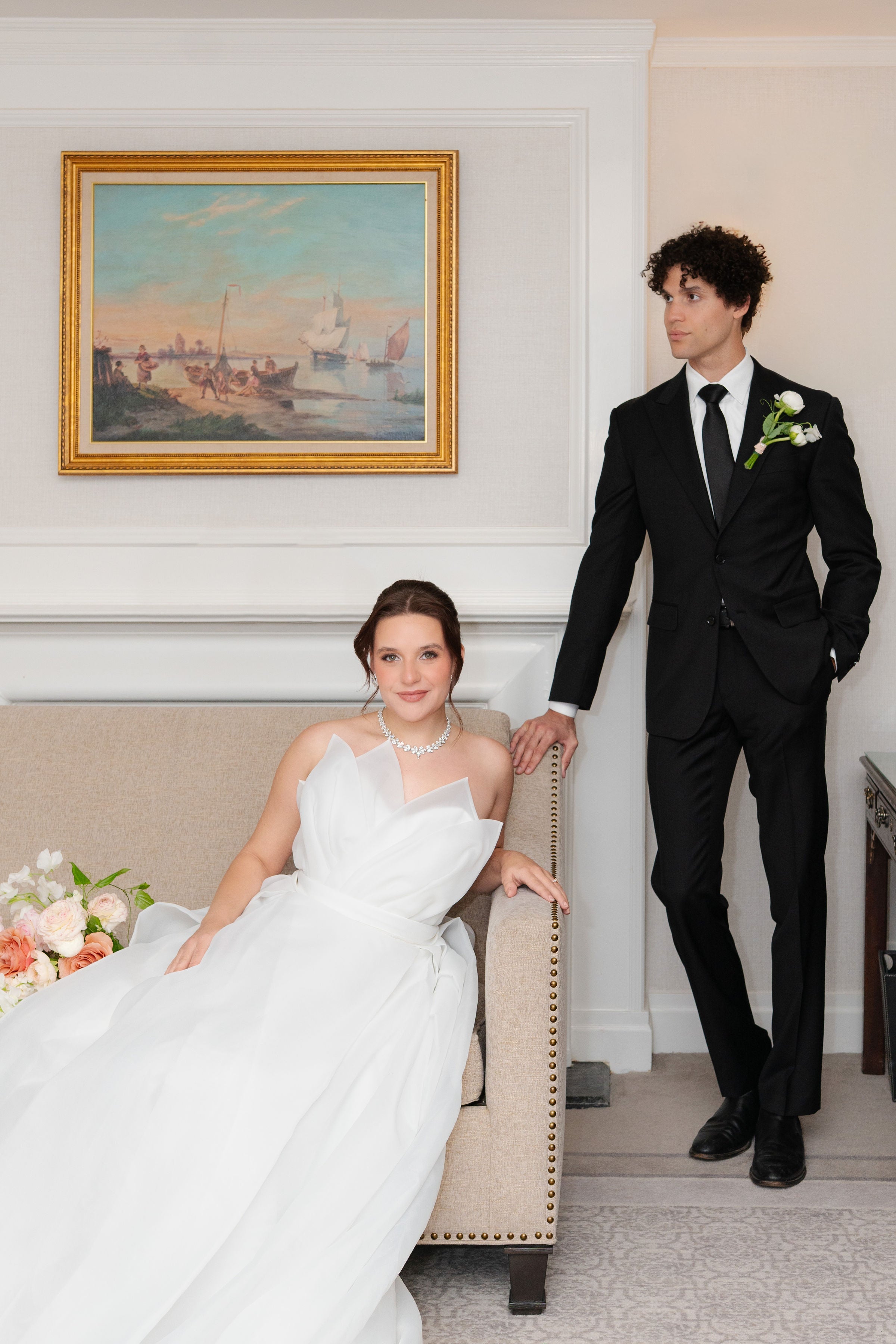 Flower Statement Diamonds Necklace (50.09 Ct. Tw.)