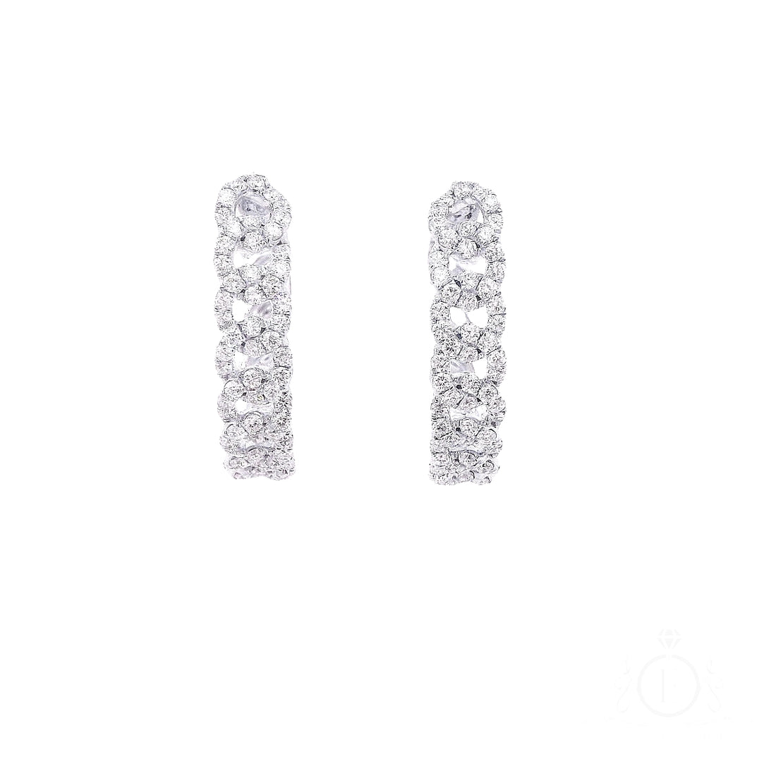 Chunky Link Chain Hoop Earrings