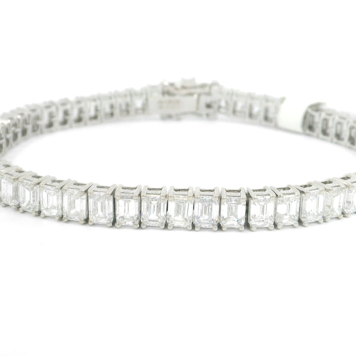 Emerald Diamonds Tennis Bracelet - Elgrissy Diamonds