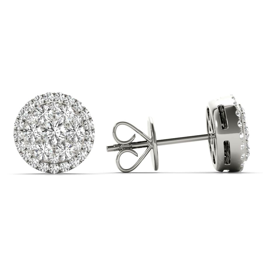 Mini Round Cluster Studs for Rent