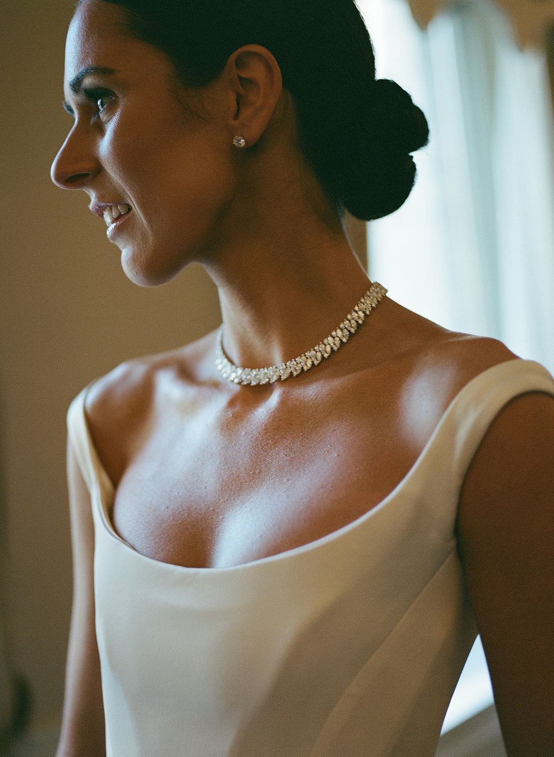 Marquise & Round Necklaces for Rent