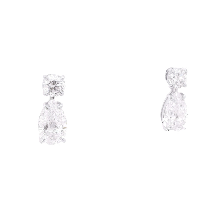 Lab Grown Diamond Pear Shape Earrings