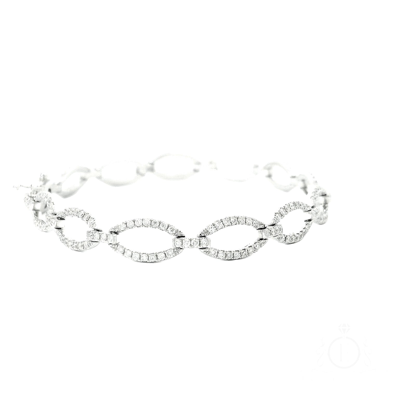 Oval Chain Link Bracelet for Sale