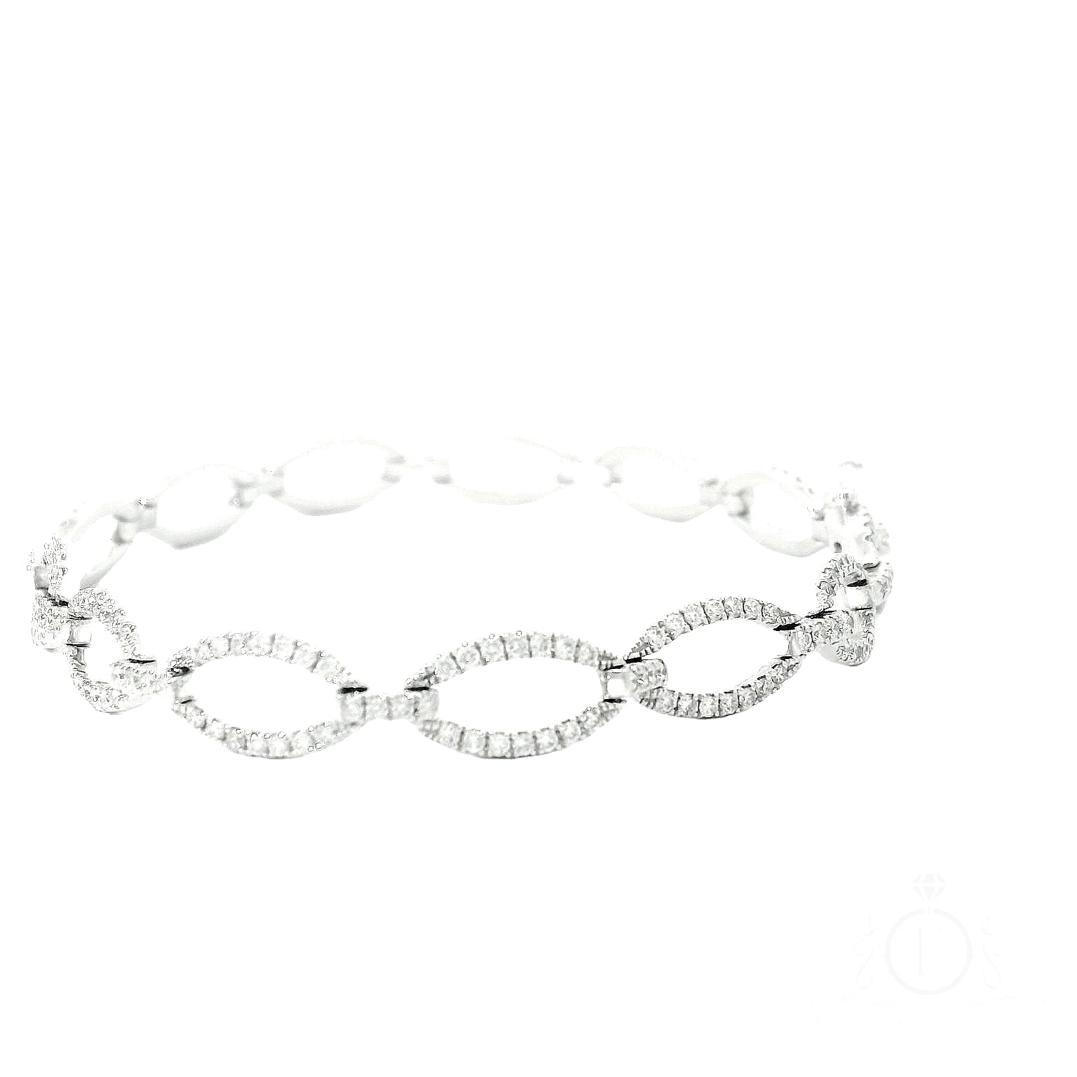 Oval Chain Link Bracelet for Sale