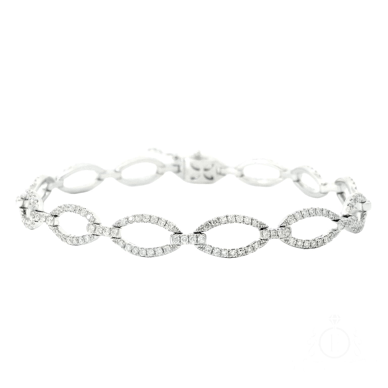 Oval Chain Link Bracelet for Sale