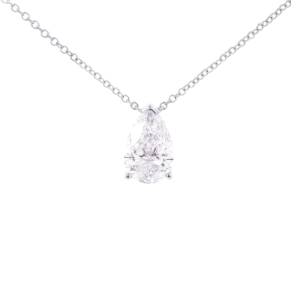 Pear Diamond Pendant